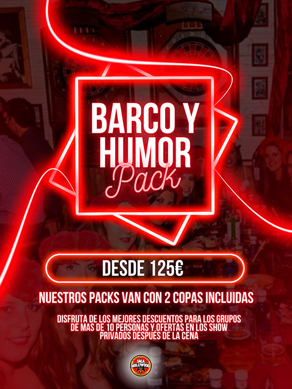 Pack Humor y Barco